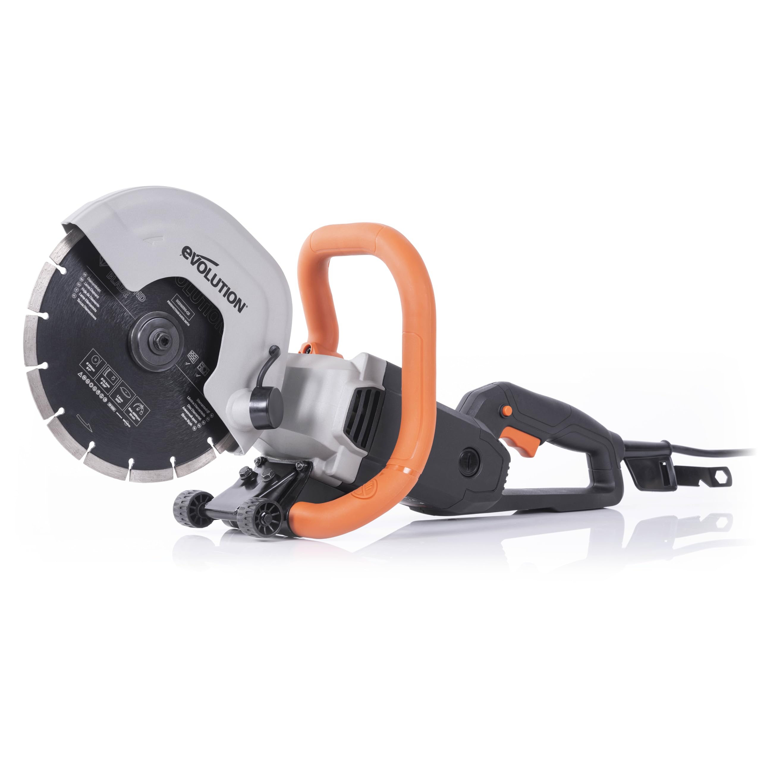 Evolution R230DCT Disc Cutter | 2000W Concrete Saw with Diamond Blade