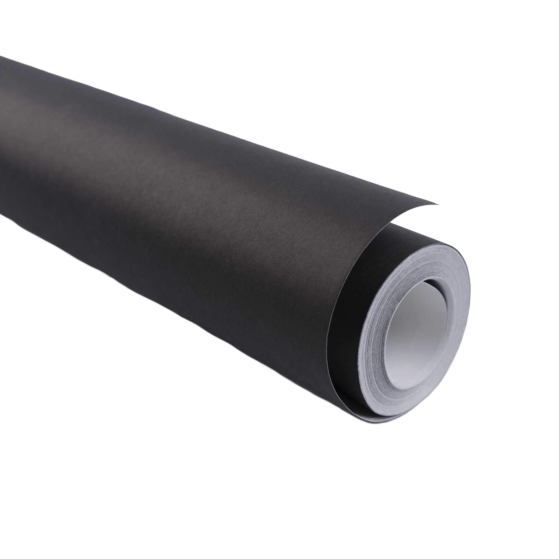 House of Card and Paper Black Poster Roll – 76cm x 10m Display Paper