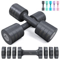 Sportneer 4-in-1 Adjustable Dumbbells Set for Women, 1kg-2.5kg Pair