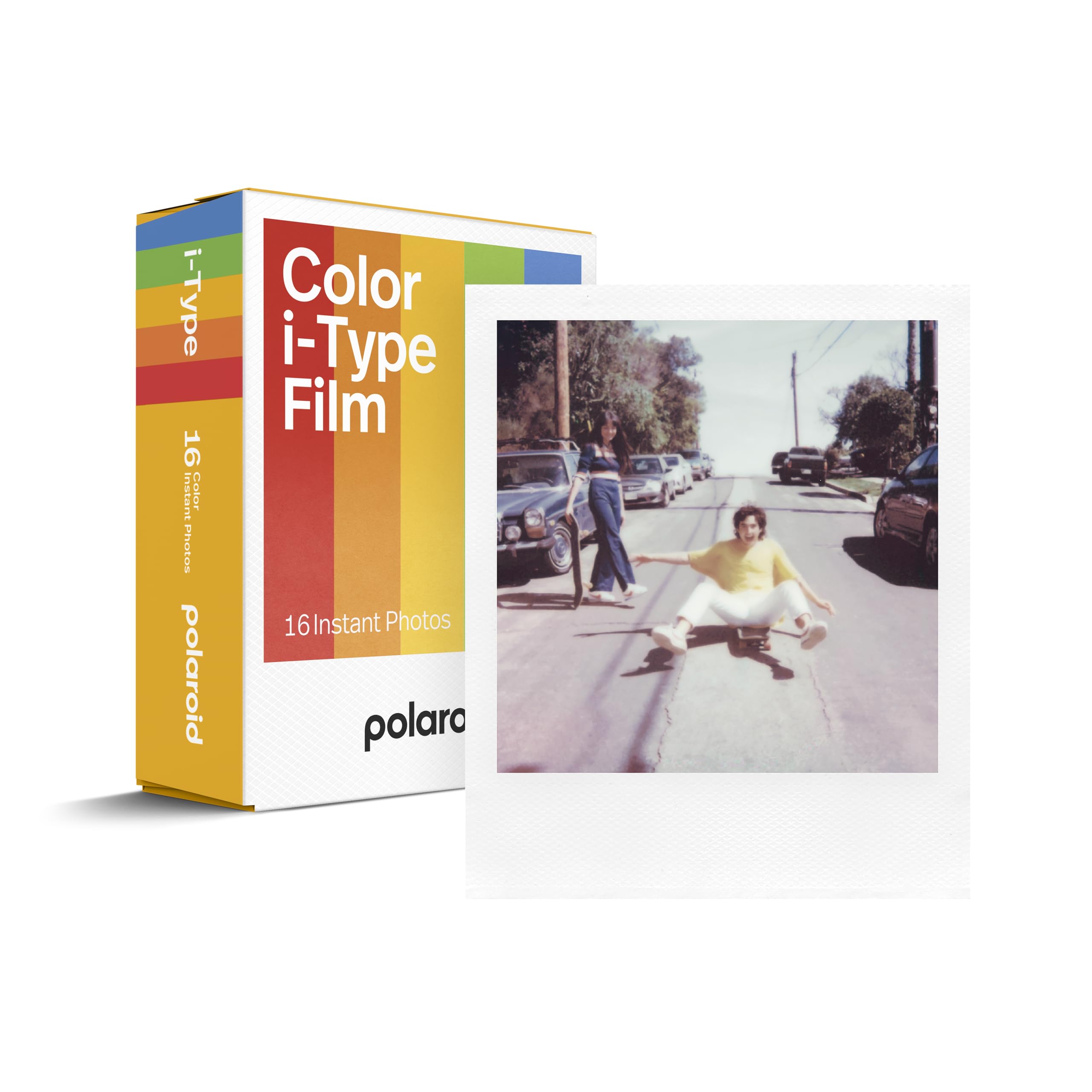 Polaroid Color Film for i-Type Cameras – Double Pack (16 Photos)