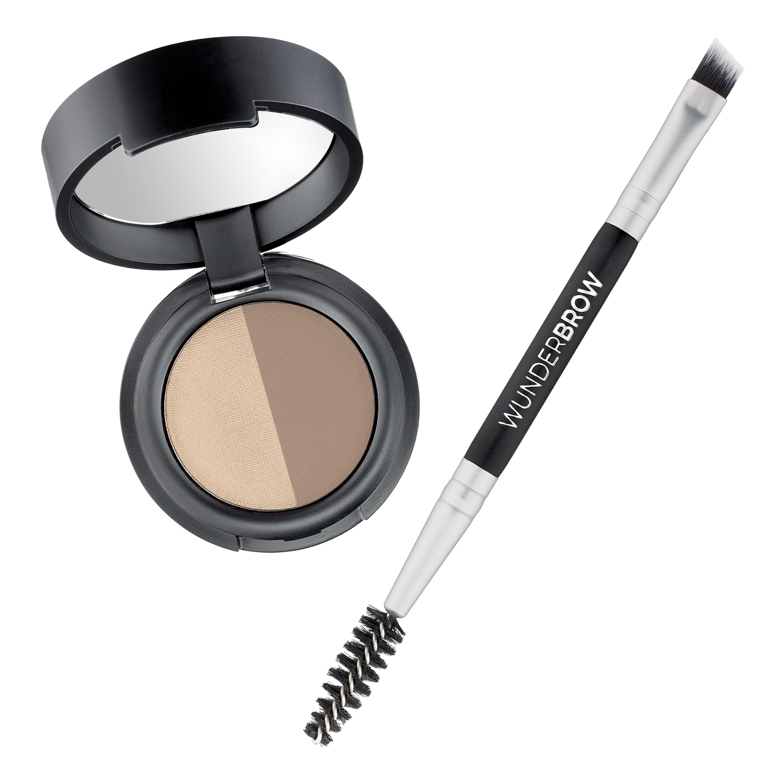 Jolof Store Soft Brow Define & Fill Powder Duo with Brush - Blonde