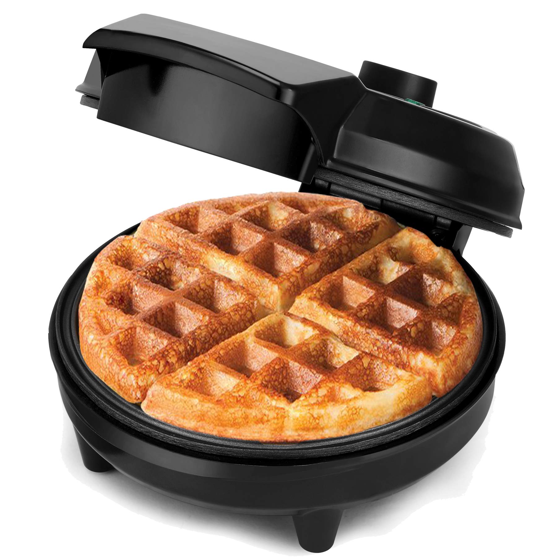 NETTA Waffle Maker – 700W Non-Stick Belgian Round Iron Machine