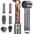 Dryhsip 5-in-1 Hair Dryer Brush | Hot Air Styler & Curler Set - Grey