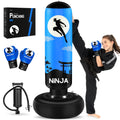 Kids Inflatable Punching Bag Set | 66" Karate & Boxing Kit