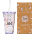 The Teashed Reusable Bubble Tea Cup & Straw Gift Set | 16oz Leak Proof