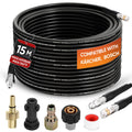 15M Drain Jetting Hose for Karcher & Bosch, 5800 PSI Sewer Jetter