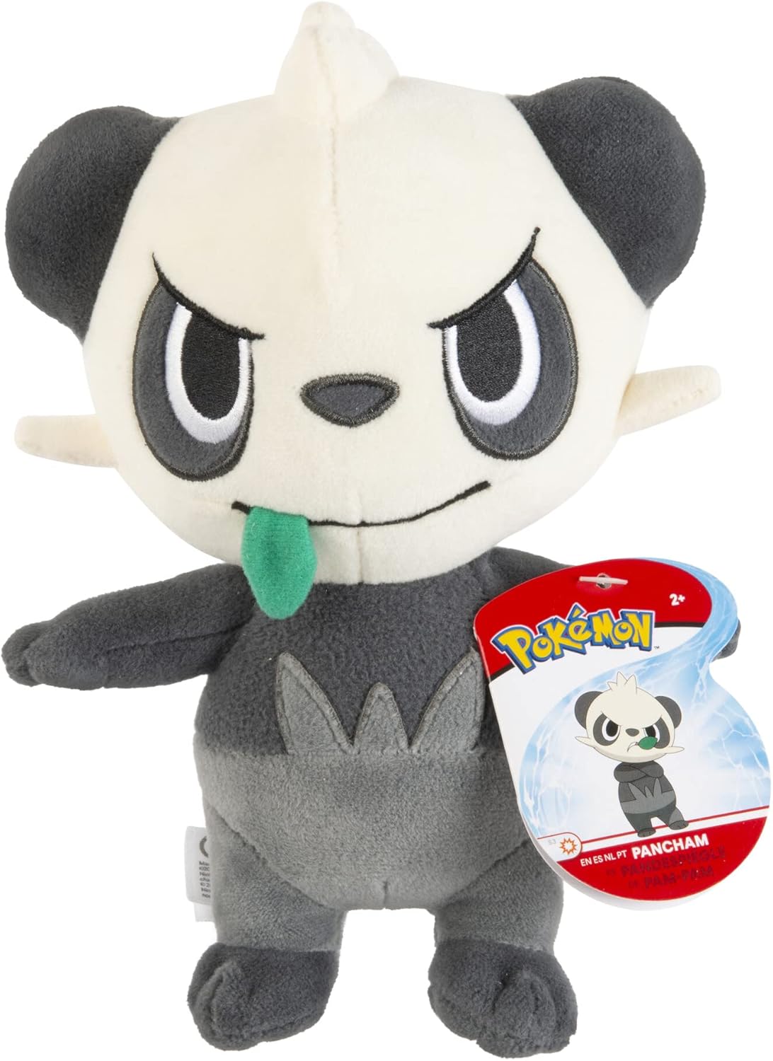 Pokémon Pancham Plush Toy by Jazwares – 20cm Soft Stuffed Animal