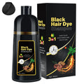 Black Hair Dye Shampoo | 10pcs Herbal 3-in-1 Gray Coverage