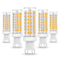 Ziomitus G9 LED Bulbs Dimmable | 6W 2700K Warm White 60W Equivalent | 5-Pack