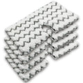 HDDICE 4-Pack Microfiber Steam Mop Pads for Shark Klik n'Flip S6001UK