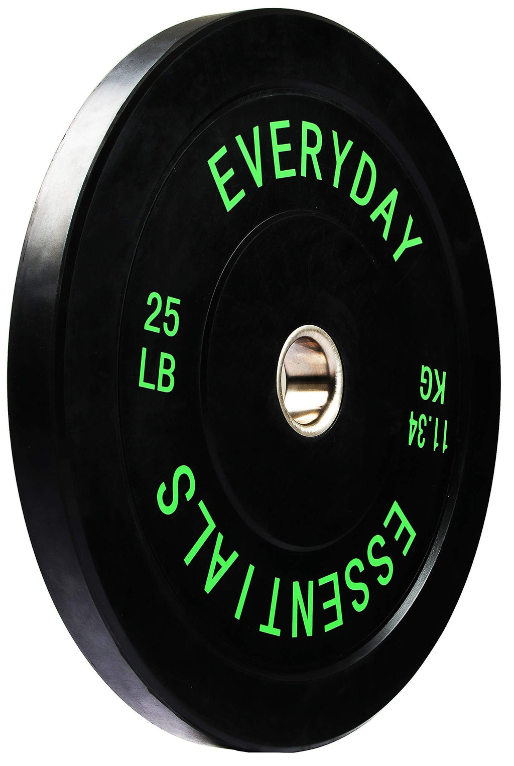 Jolof Store Olympic Bumper Plate – Color Coded Rubber Weight with Steel Hub