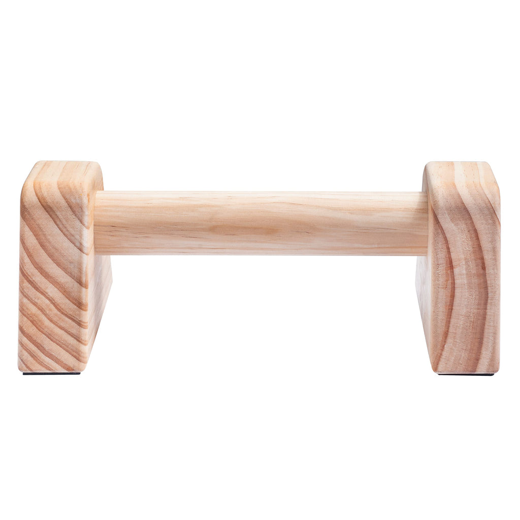 RAMASS Fitness Wooden Push Up Bars – Mini Parallettes for Calisthenics