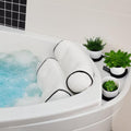 Simply Serene Bath Pillow - 4D Mesh Bathtub Headrest for Neck Support