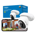 Tapo TC46 4K 8MP Outdoor Security Camera – Wired IP66 CCTV with AI