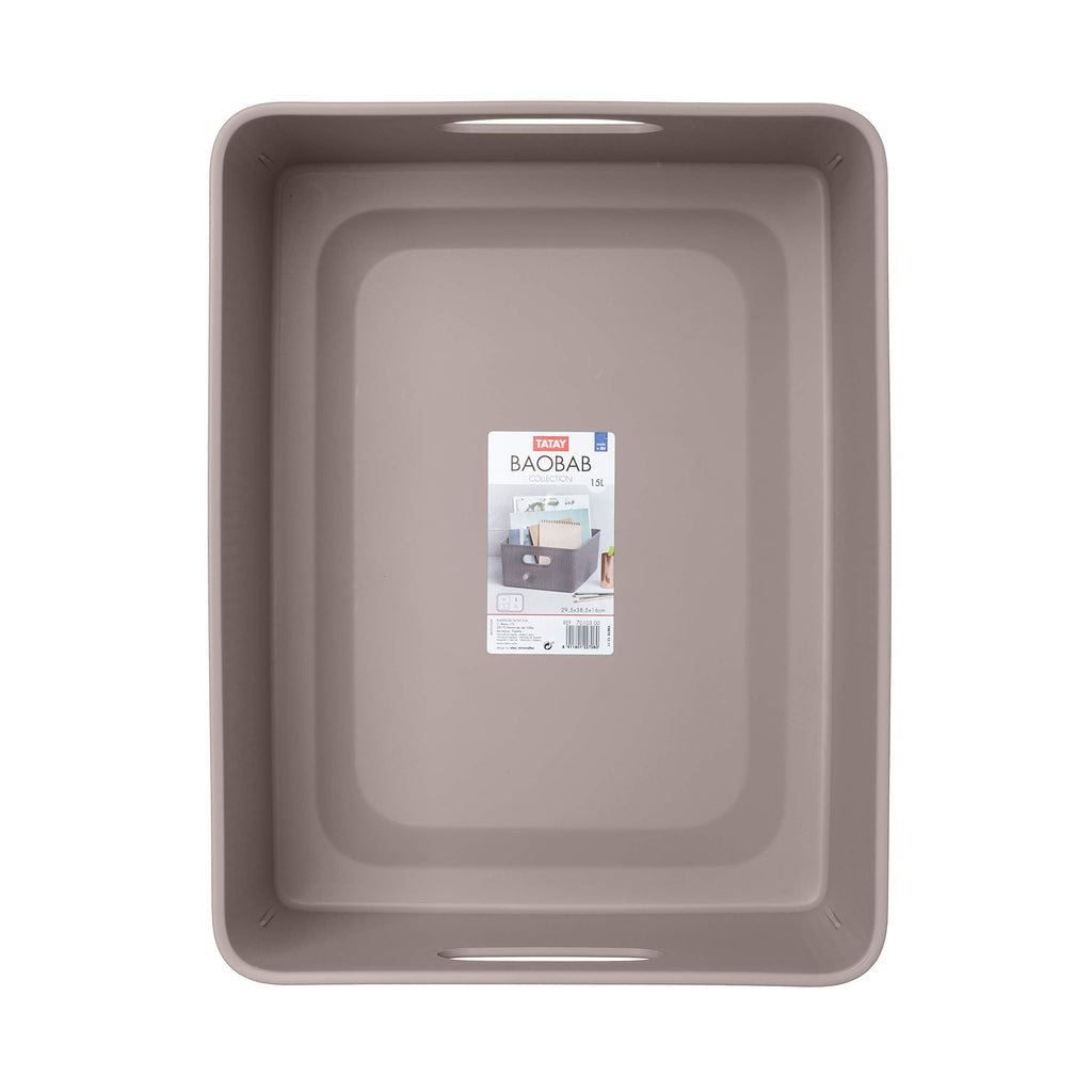 TATAY Storage Basket Baobab BPA-Free Compact Versatile Design