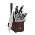 HENCKELS International Graphite 7-Piece Knife Block Set | Silver Steel