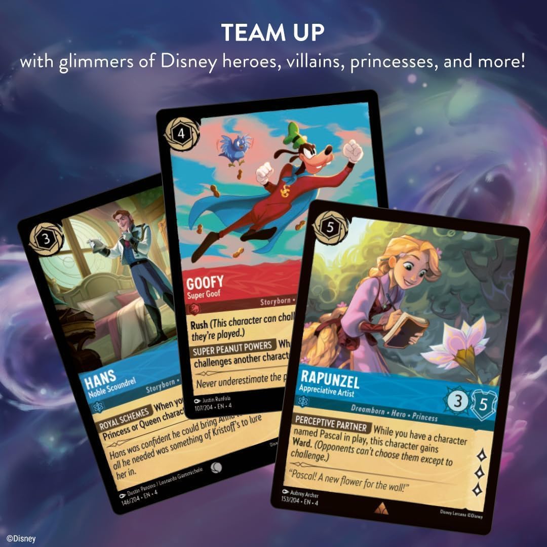 Disney Lorcana Gateway Trading Card Game - 2 Player Starter Set