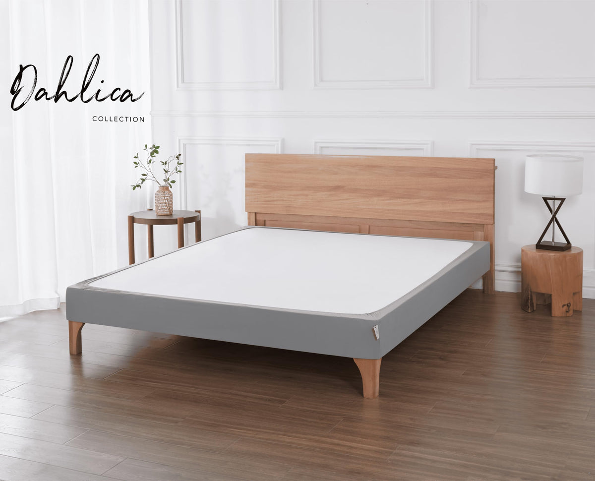 Bed Base Cover 180 x 200 cm White – Soft and Stretchy Fabric – Impeccable Look – Easy to Install - image 4