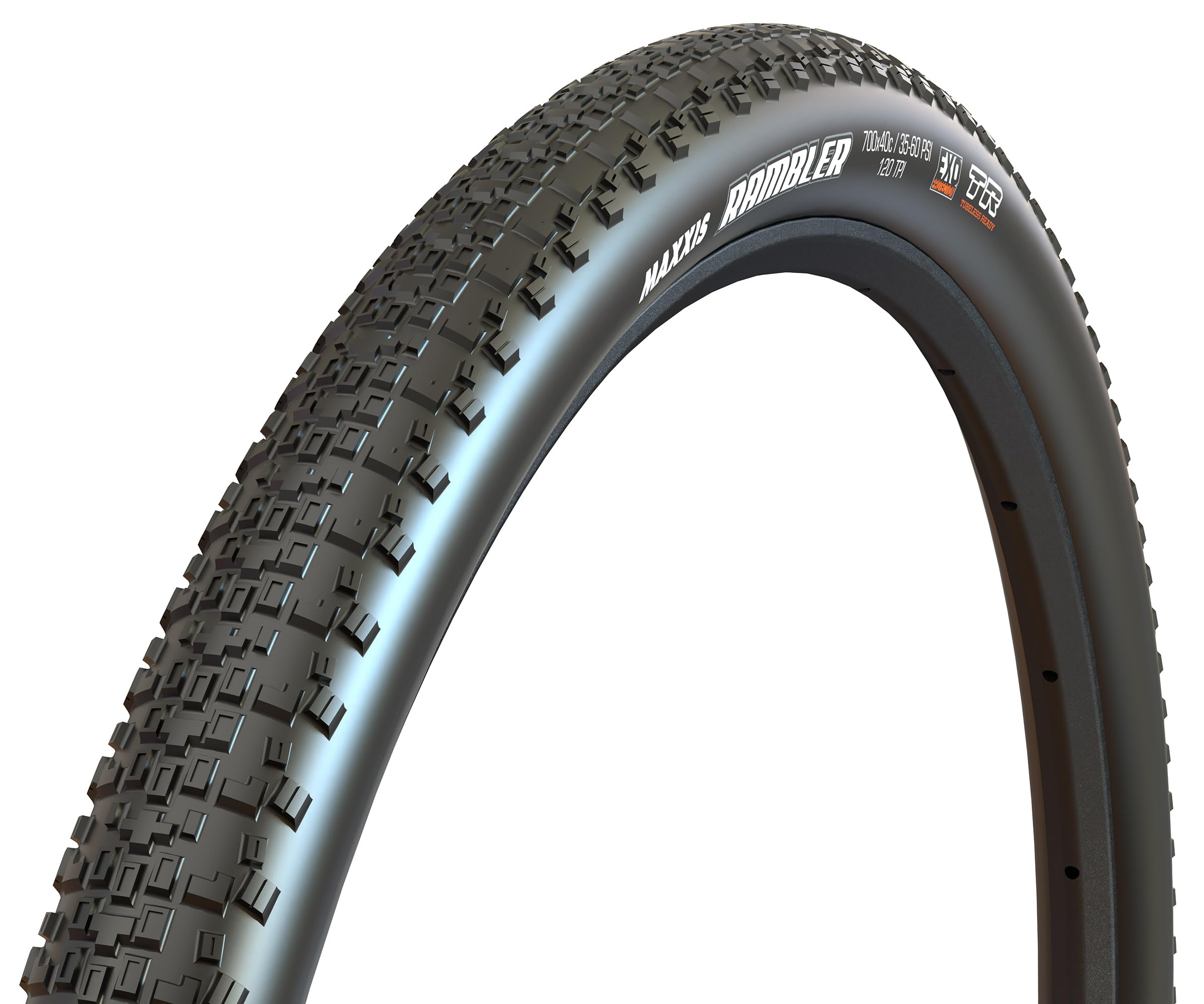 Maxxis Rambler Gravel Tyre - 700x38C Dual Compound EXO Tubeless Ready