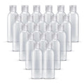 Palm Safe 20-Pack 100ml Travel Bottles | Leakproof BPA Free Refillable PET