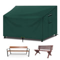 RICHIE 2 Seater Garden Bench Cover | Heavy-Duty 600D Oxford Fabric - Green