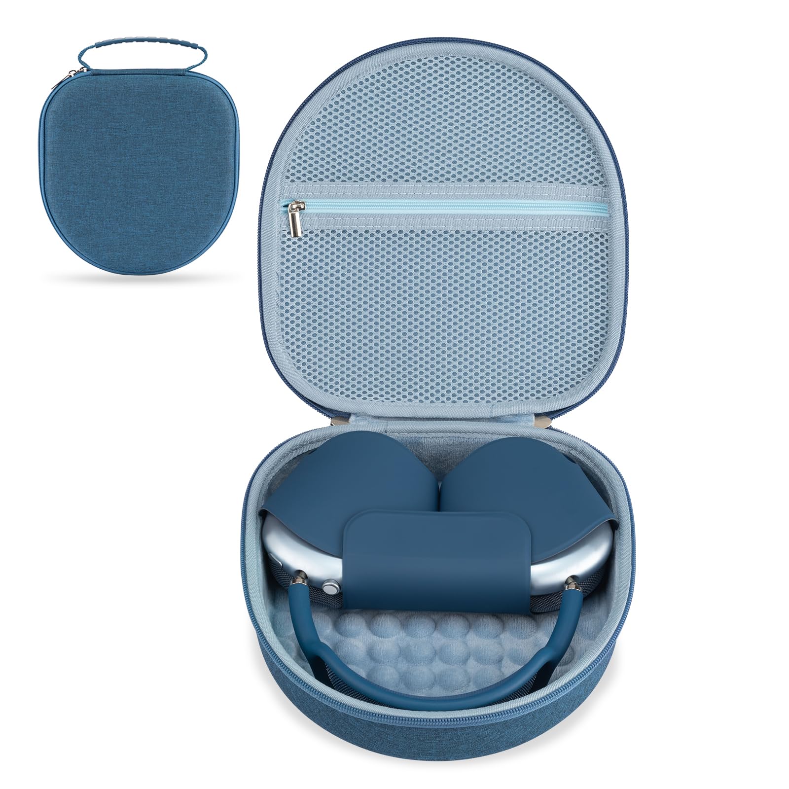 Hard Case for Apple AirPods Max - Travel Bag in Blue