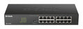D-Link DGS-1016D 16-Port Gigabit Ethernet Switch | Fanless Metal Hub