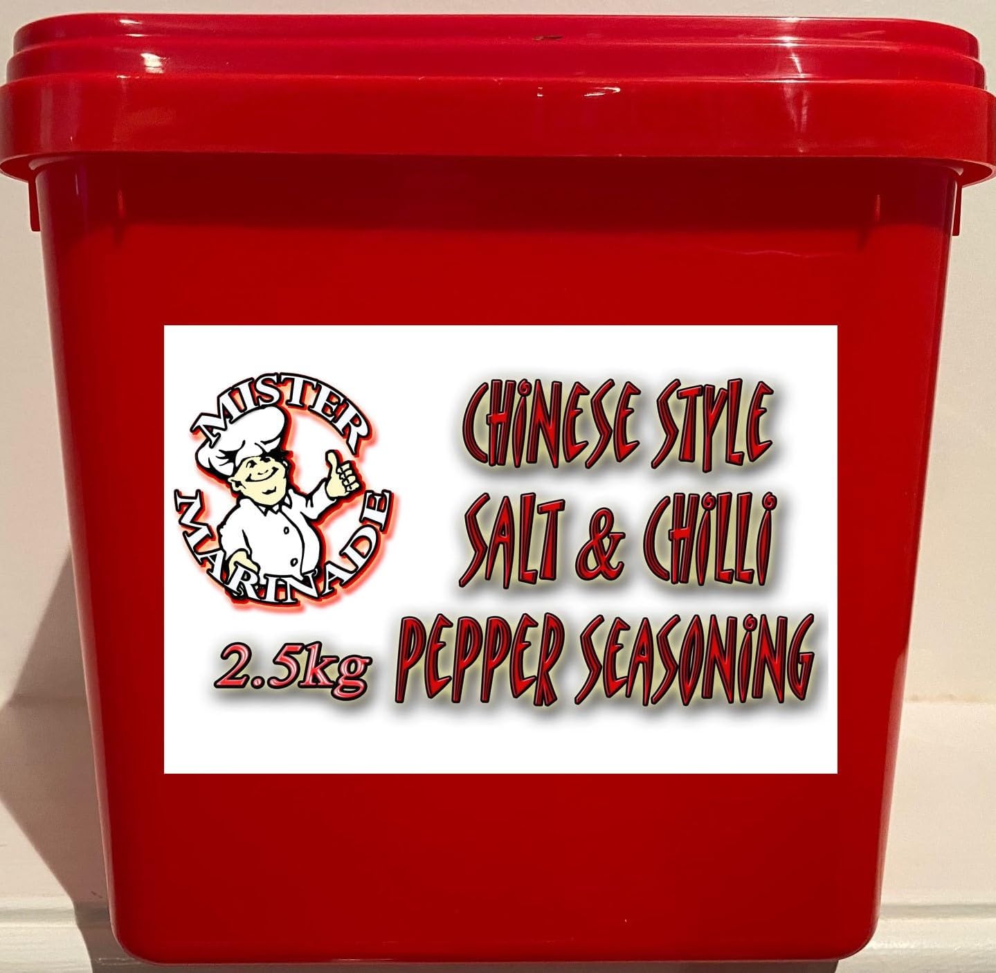 Mister Marinade Chinese Salt & Chilli Pepper Seasoning - 2.5kg Tub
