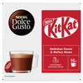 Nestle KitKat Hot Chocolate Pods for Dolce Gusto - 48 Capsules (3 Packs)