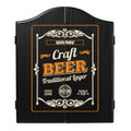 Winmau Beer Design Deluxe Dartboard Cabinet | Veneer Scoring Panels