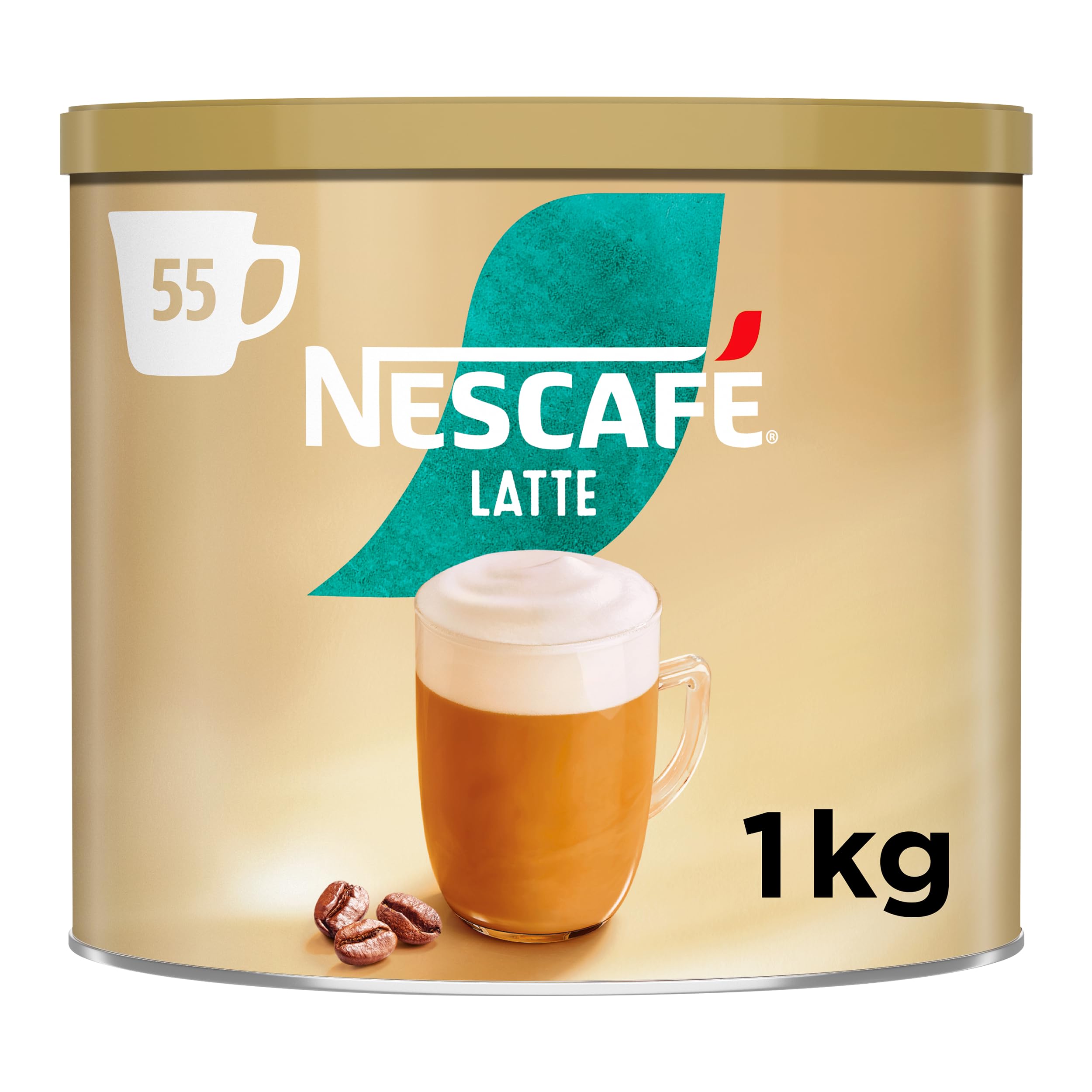 NESCAFÉ Latte Instant Coffee Powder – 1kg Tin of Milky Coffee