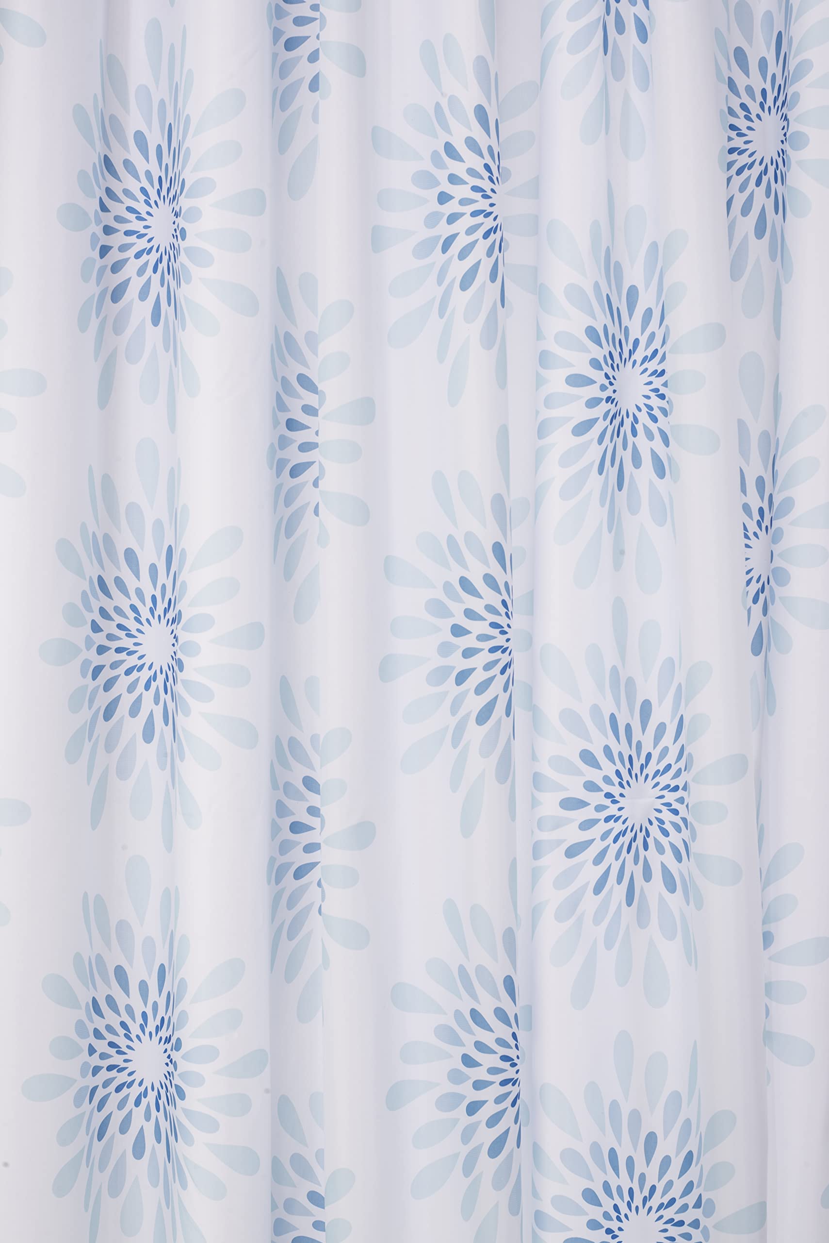 Croydex Splash Water-Resistant Textile Shower Curtain | 1800 x 1800mm
