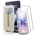 Magic John iPhone 17 Screen Protector - HD Clear Tempered Glass 2 Pack