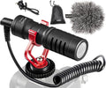 Movo VXR10 Universal Shotgun Mic for DSLR, iPhone and Android