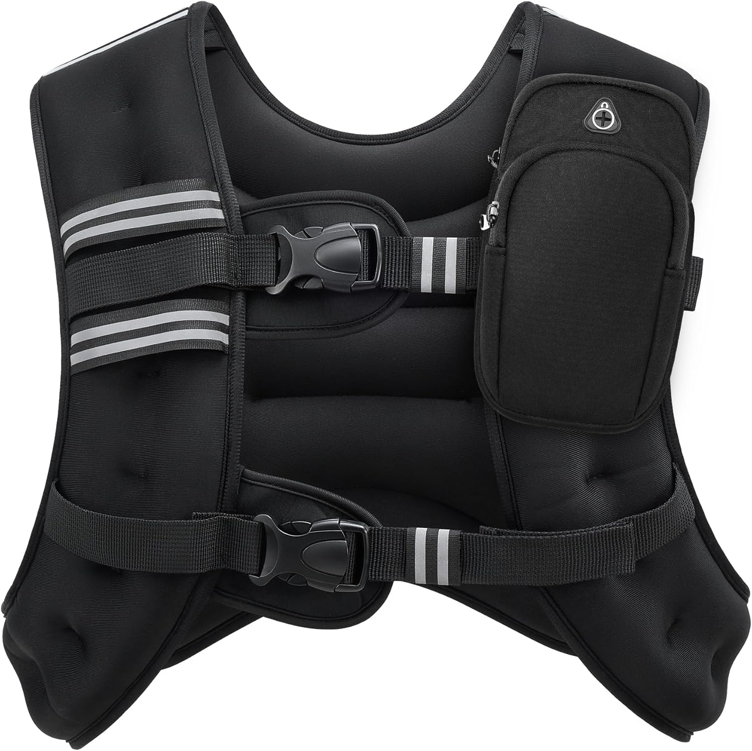 ZELUS 9kg Weighted Vest | Neoprene Strength Training Vest with Pockets