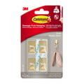 Command Small Metallic Gold Hooks – Damage-Free Hanging (4 Pack)