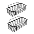Ibergrif 2 Pack Black Shower Caddy – Rustproof Stainless Steel Shelf