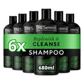 TRESemmé Replenish & Cleanse Clarifying Shampoo for Greasy Hair - 6x 680ml