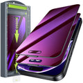 WSKEN iPhone 16 Pro Max Privacy Screen Protector | Anti-Blue Light Glass