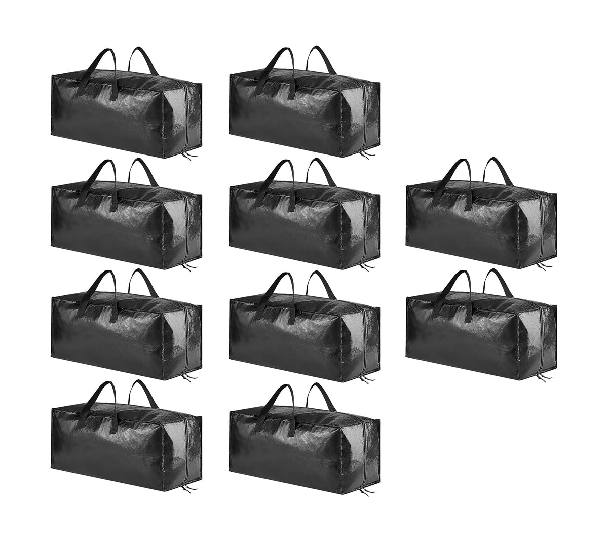 SpaceAid Heavy Duty Moving Bags, Extra Large Storage Totes W/Backpack Straps Strong Handles & Zippers, Alternative to Moving Boxes - image 1
