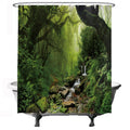 Ulticool Rainforest Nature Shower Curtain | Waterproof & Anti-Mould