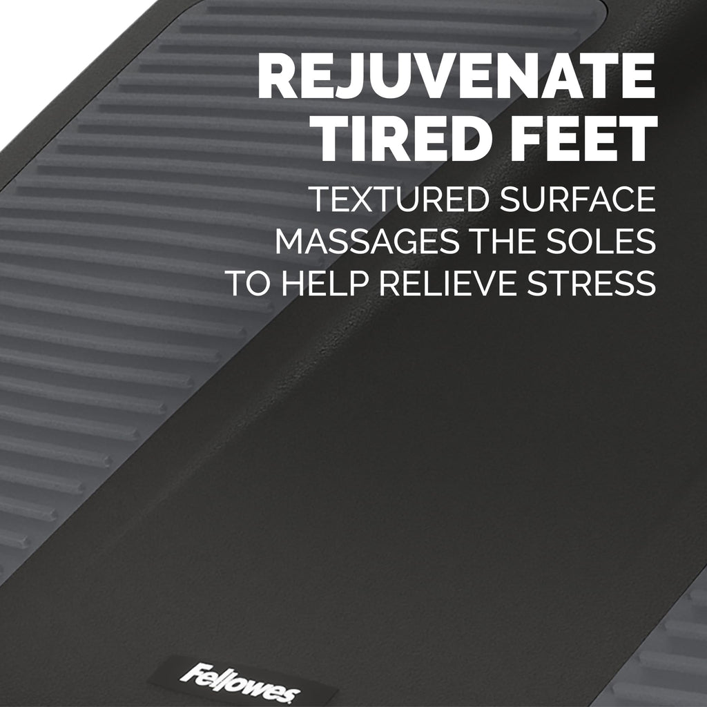 Fellowes Professional Series Ergonomic Foot Rest | Adjustable Massage