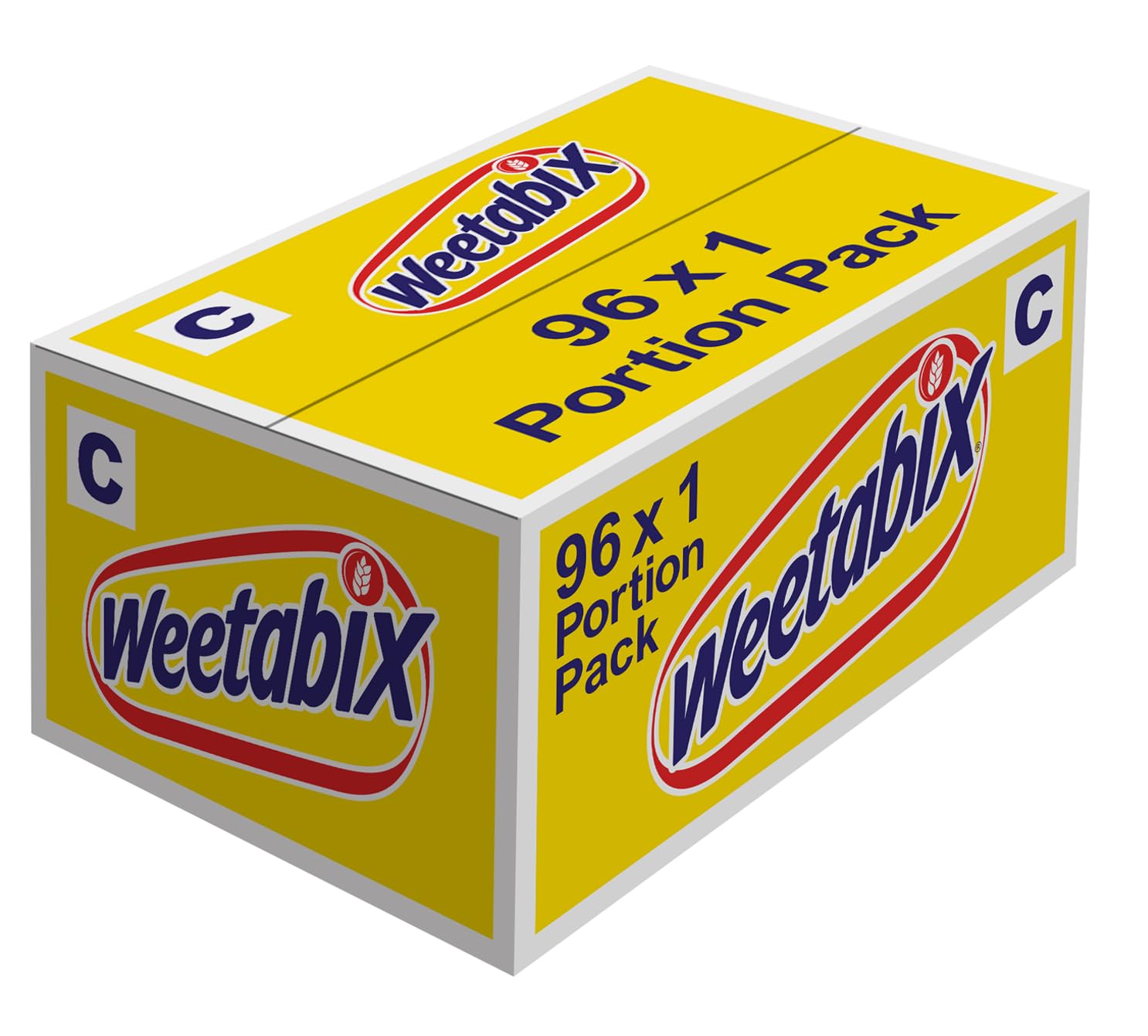 Weetabix Original Wholegrain Cereal - High Fibre & Iron - 96 Pack