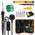 80W LCD Soldering Iron Kit – Adjustable Temp Welding Tool
