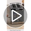 Russell Hobbs Inspire 2-Slice Toaster – Grey Textured High Gloss