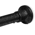Matte Black Tension Shower Curtain Rod – No Drill 72-134cm