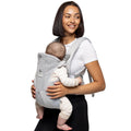 BABYGO AirMesh Baby Carrier with Dribble Bib - 0-18 Months - Grey