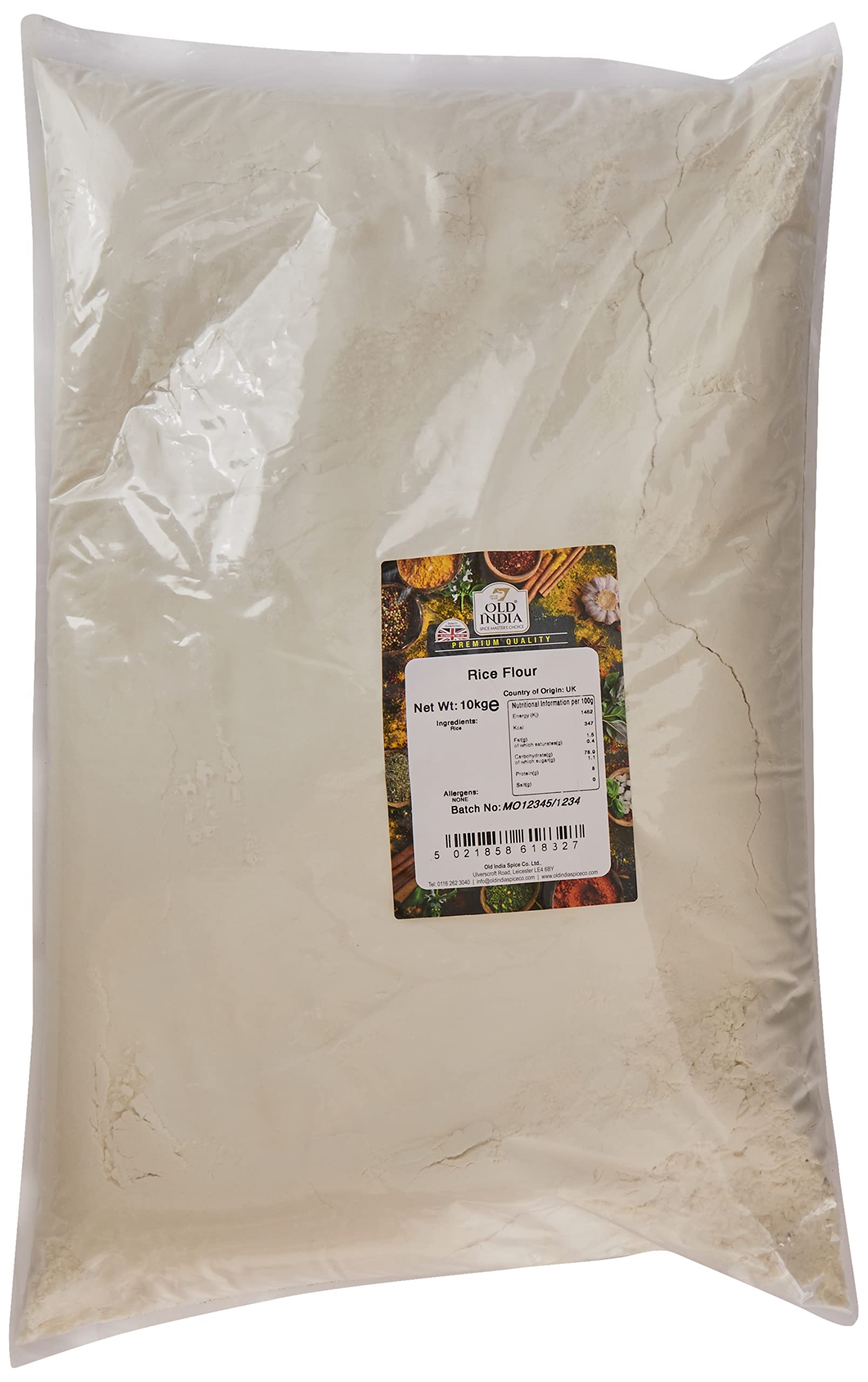 Old India Rice Flour 10kg – Premium Gluten-Free Baking Ingredient