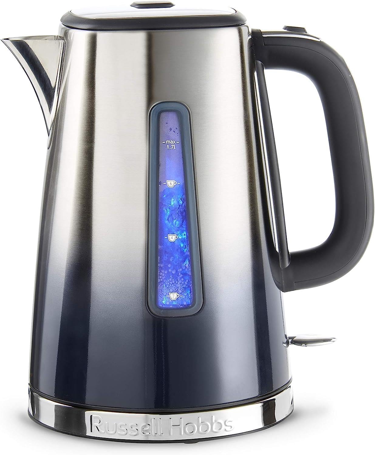 Russell Hobbs Eclipse 1.7L Electric Kettle – Quiet & Fast Boil Blue