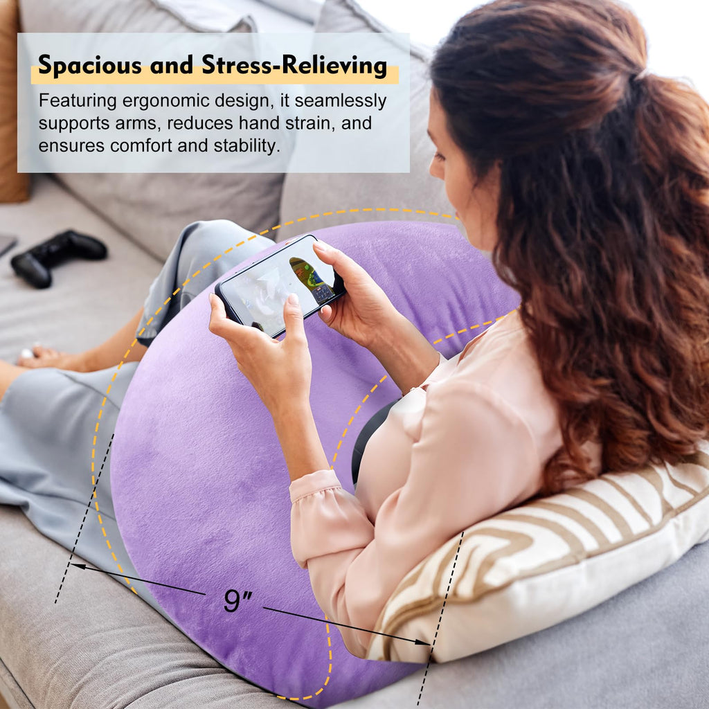 Jolof Store Reading Gaming Pillow – Ergonomic Arm Support Lap Desk